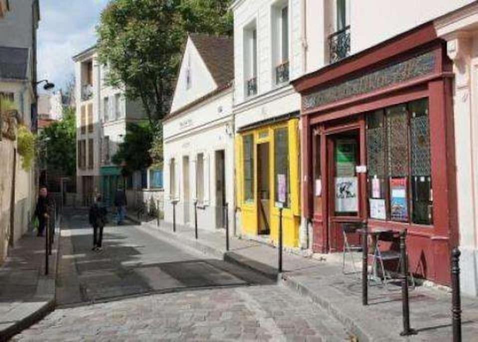 Studio Lumineux, Refait A Neuf, Metro Jourdain Paris Eksteriør billede